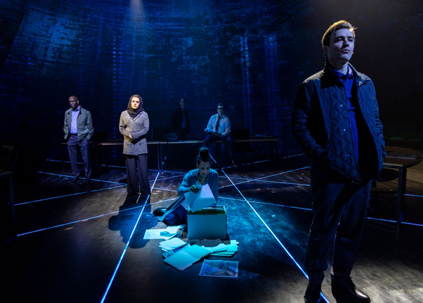 Photos: Get a First Look at John Behlmann, Saffron Burrows & More in CORRUPTION  Image