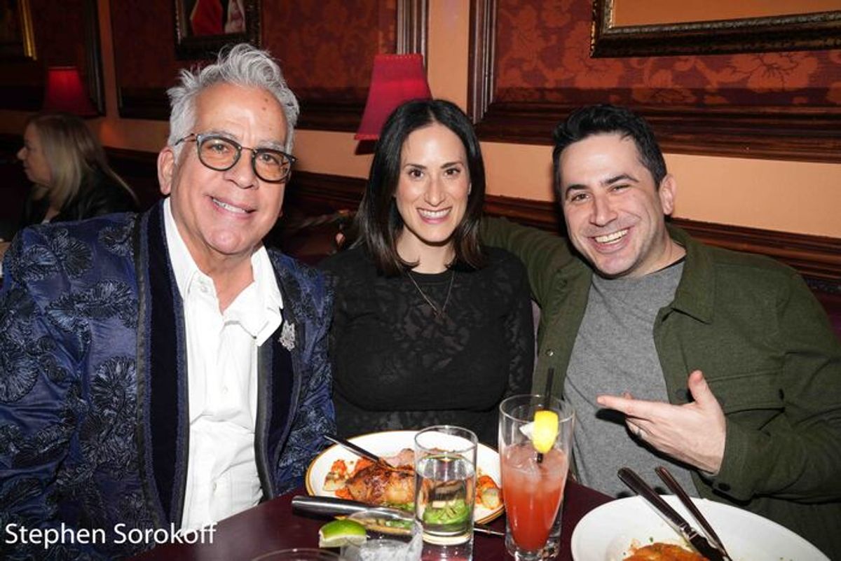 Richard Jay-Alexander, Jennifer Haley Diamond, Robert Diamond at 