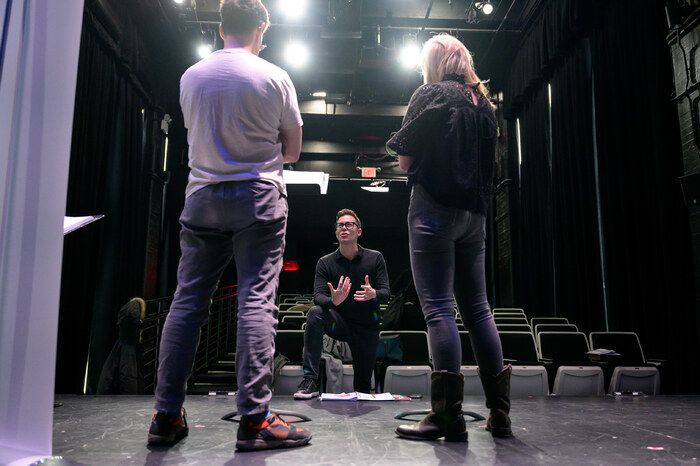Photos: Justin Bartha and Kelli Giddish in Benefit Performance of MAYBE TOMORROW — photo 12 of 20