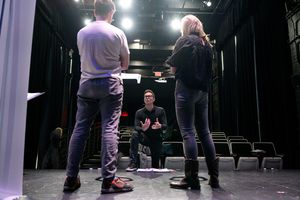 Justin Bartha, Chad Austin, Kelli Giddish Photo