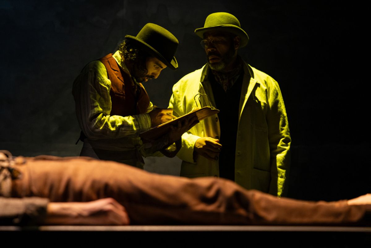 Trent Saunders and Eddie Cooper at 