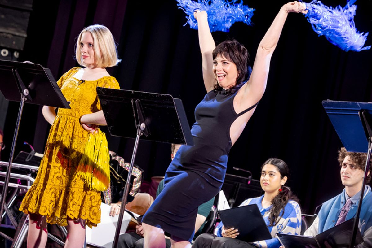 Elizabeth Teeter and Krysta Rodriguez at 