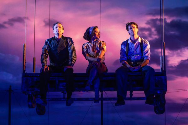 Paul Alexander Nolan, Isabelle McCalla, Grant Gustin Photo