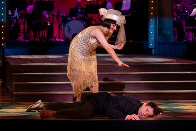 Isabel Leonard (Songbird) and Ramin Karimloo (Piquillo) in Washington National Opera' Photo