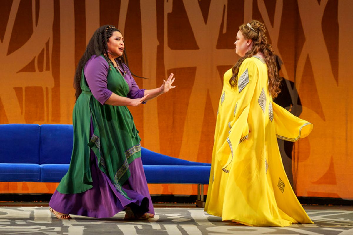 Michelle Bradley, Jamie Barton at 