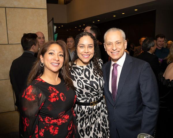 Julie Lazar, Marisa Rodriguez, and Assistant SFPD Chief David Lazar Photo