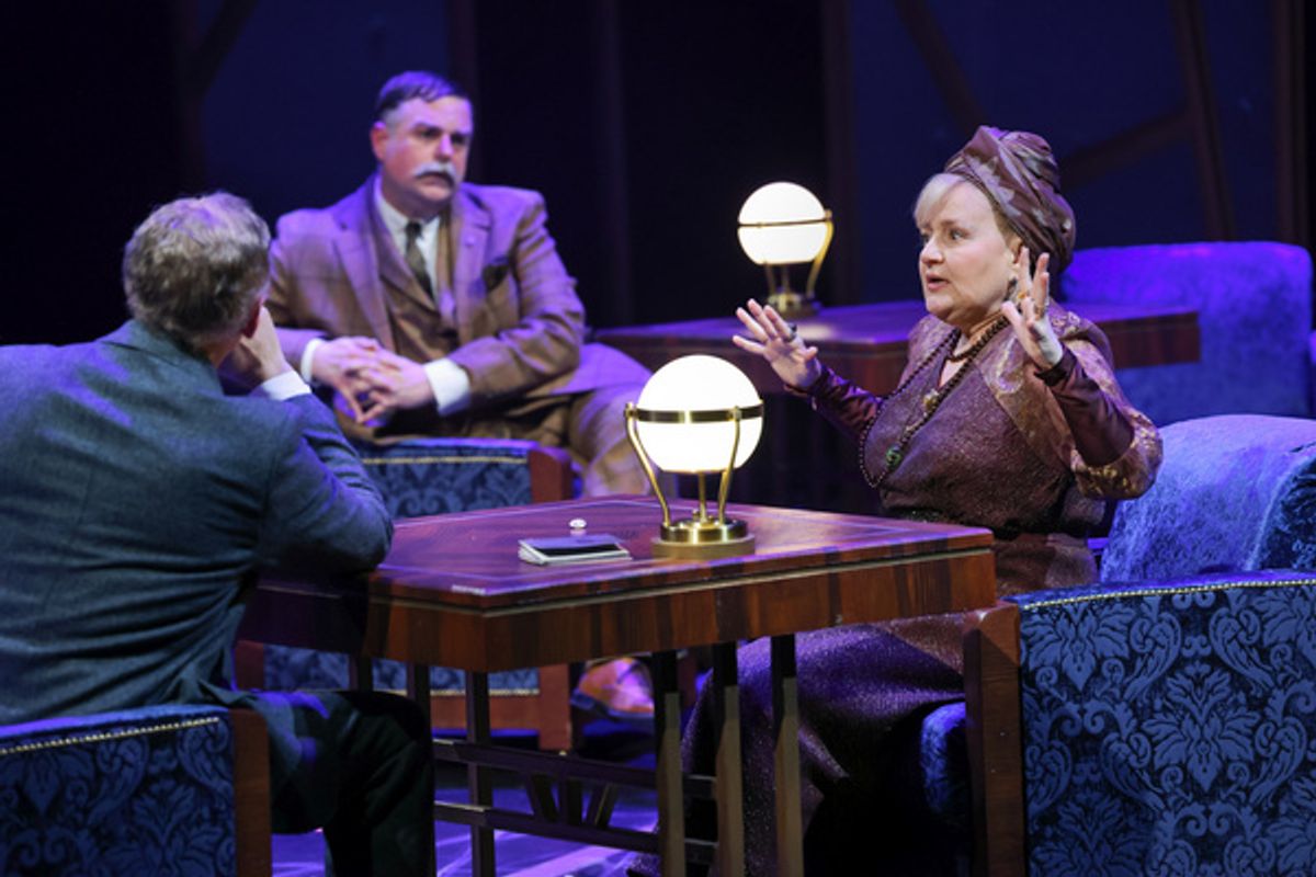 Pictured Jeffrey Blair Cornell, Jeffrey Meanza and Julia Gibson by HUTHPhoto at 