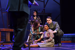 Pictured Matthew Donahue Saleemah Sharpe Hayley Cartee and Hope Alexander by HUTHPhot Photo