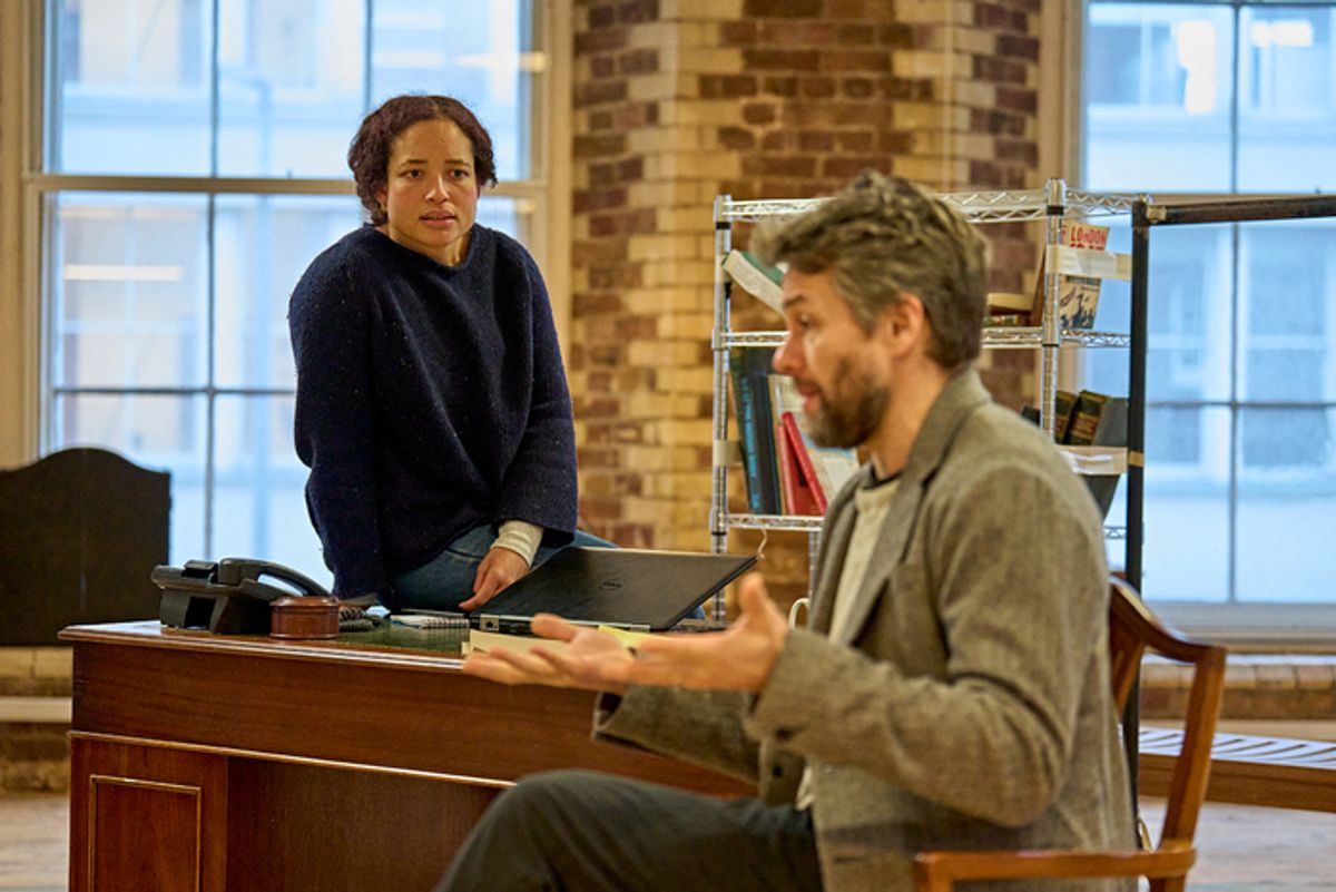 Georgia Landers, Julian Ovenden at 