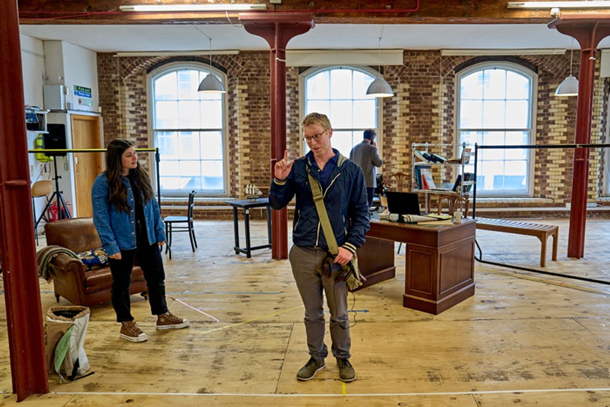 Katie Bernstein, Michael Benz at 