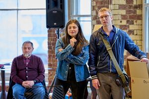 Paul Rider, Katie Bernstein, Michael Benz Photo