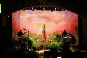 Ariana Grande performs "imperfect for you" Photo