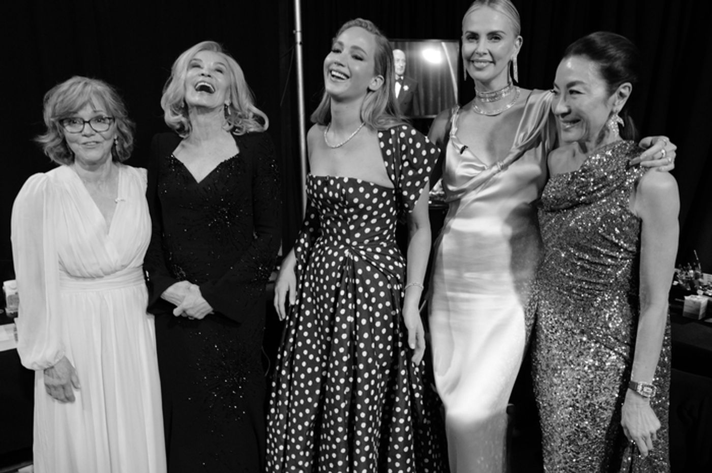 Photos: Inside the Oscars With Emma Stone, Michelle Yeoh & More  Image