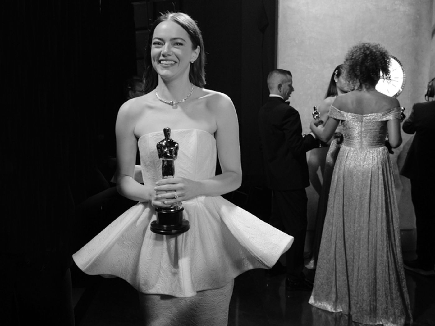 Photos: Inside the Oscars With Emma Stone, Michelle Yeoh & More  Image