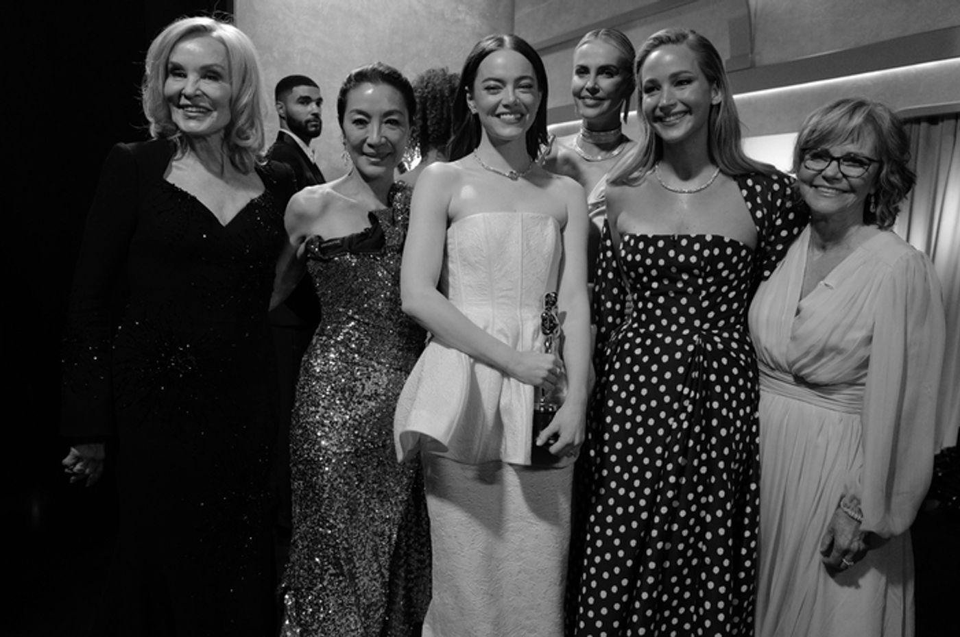 Photos: Inside the Oscars With Emma Stone, Michelle Yeoh & More  Image