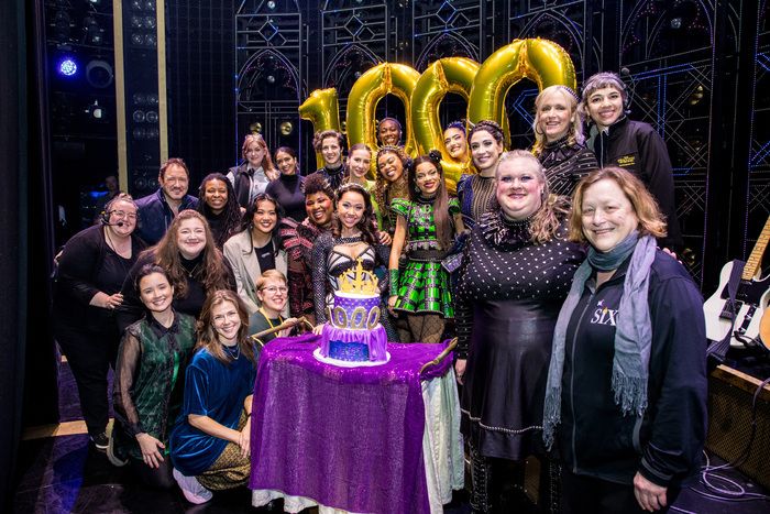 Photos: SIX Celebrates 1,000 Performances on Broadway — photo 4 of 4