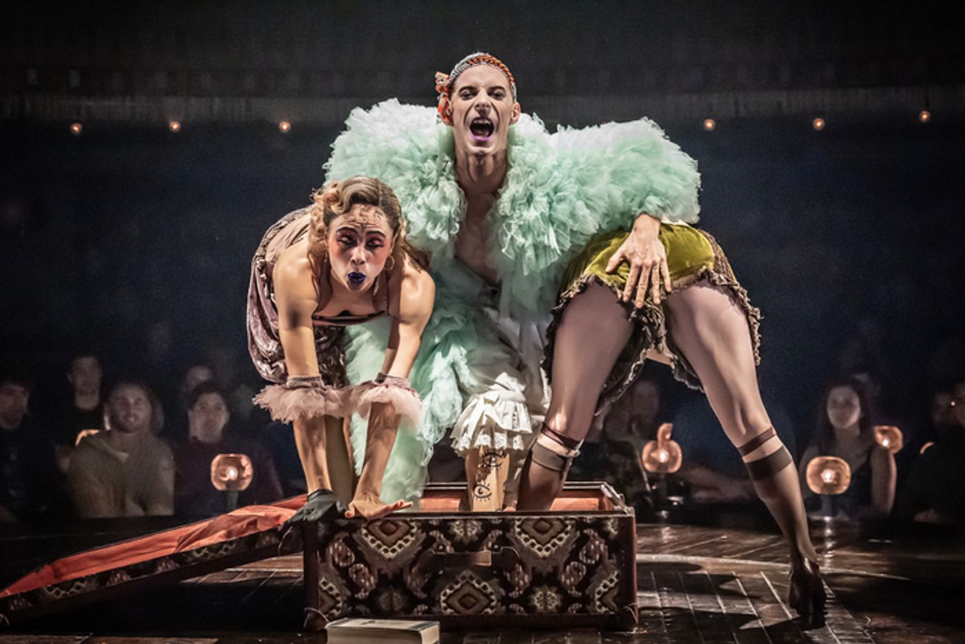 Photos: First Look at Cara Delevingne, Luke Treadaway & Michael Ahomka-Lindsay in CABARET  Image