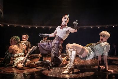 Luke Treadaway and company Photo