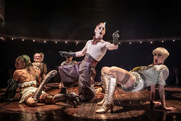 Luke Treadaway and company Photo