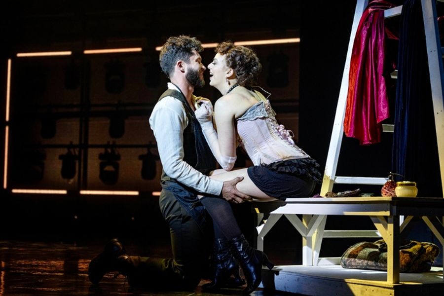 Exclusive: Get A First Look at Graham Phillips & Talia Suskauer in SUNDAY IN THE PARK WITH GEORGE Image