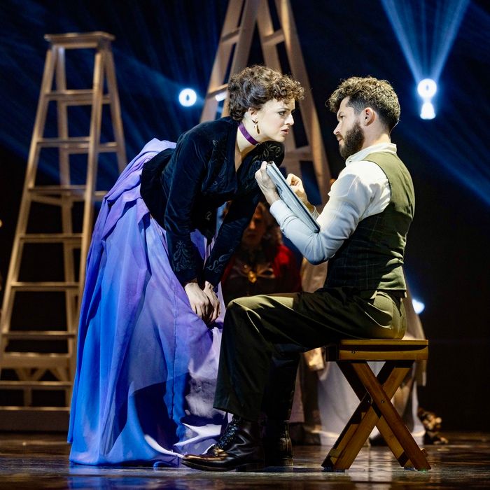 Exclusive: Get A First Look at Graham Phillips & Talia Suskauer in SUNDAY IN THE PARK WITH GEORGE Image