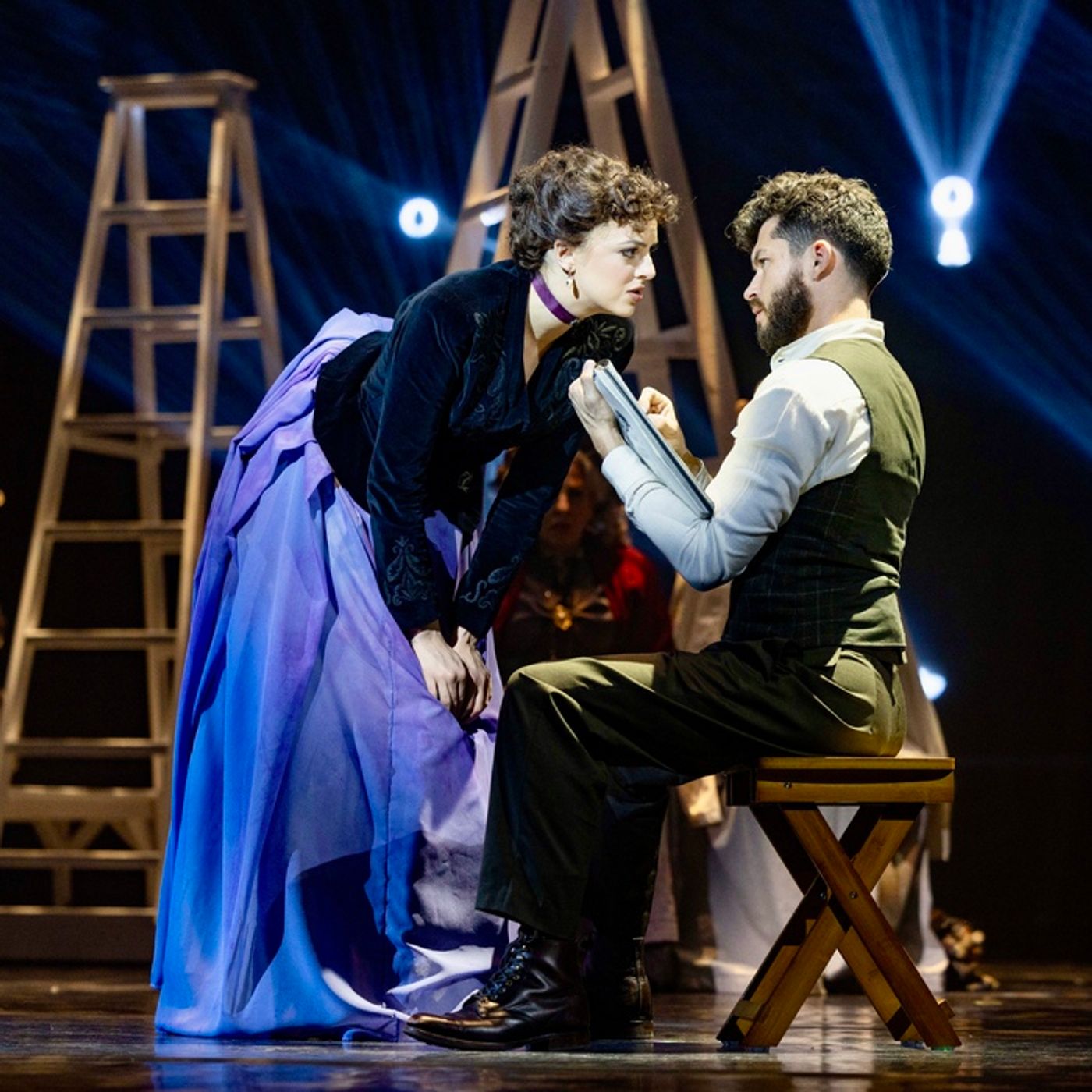 Exclusive: Get A First Look at Graham Phillips & Talia Suskauer in SUNDAY IN THE PARK WITH GEORGE  Image
