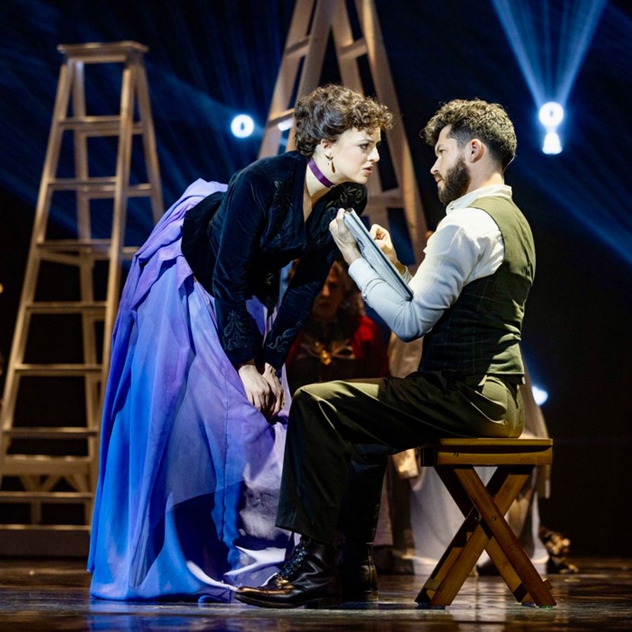 Exclusive: Get A First Look at Graham Phillips & Talia Suskauer in SUNDAY IN THE PARK WITH GEORGE Image