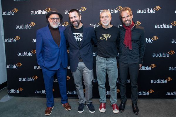 David Yazbek, Itamar Moses, Erik Della Penna, Dean Sharenow Photo