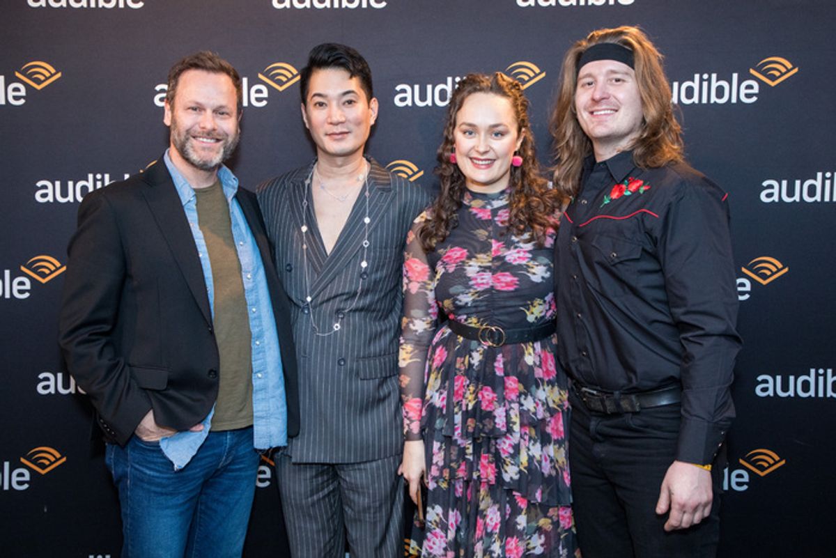 George Merrick, Austin Ku, Emily Fink, Max Sangerman at 