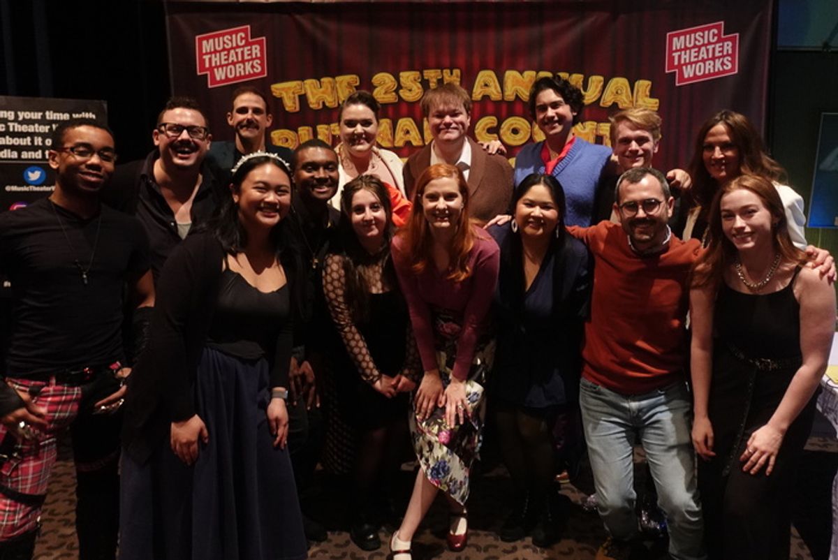 Director/Choreographer Christopher Pazdernik and Assistant Director/Choreographer Keely Vasquez with the cast  at 