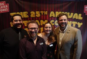 Production Manager Chris Chase, Managing Director Christopher Riley, Company Manager Allison Gonzales and Producing Artistic Director Kyle A. Dougan @ BroadwayWorld Production Manager Chris Chase, Managing Director Christopher Riley, Company Manager Photo