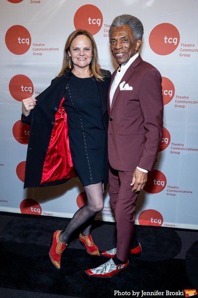 Teresa Eyring, André De Shields Photo