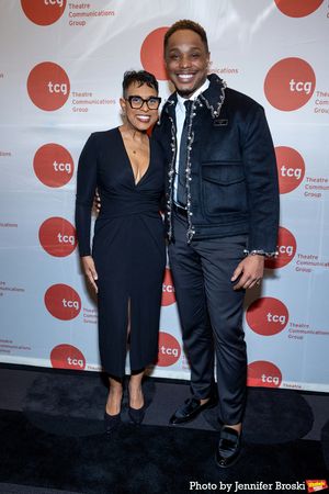 Schele Williams, Avery Wilson @ BroadwayWorld Schele Williams, Avery Wilson Photo