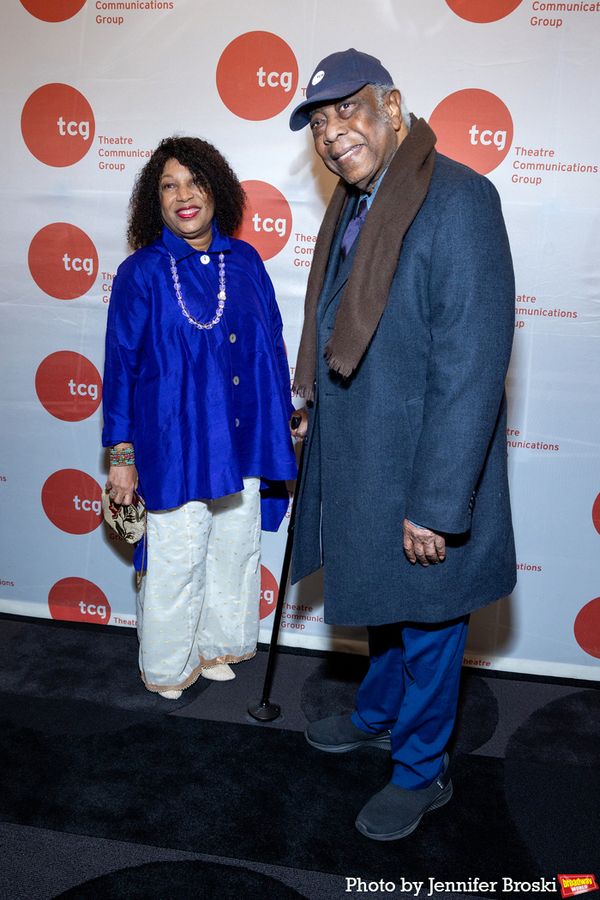 Elizabeth Van Dyke, Woodie King, Jr. Photo