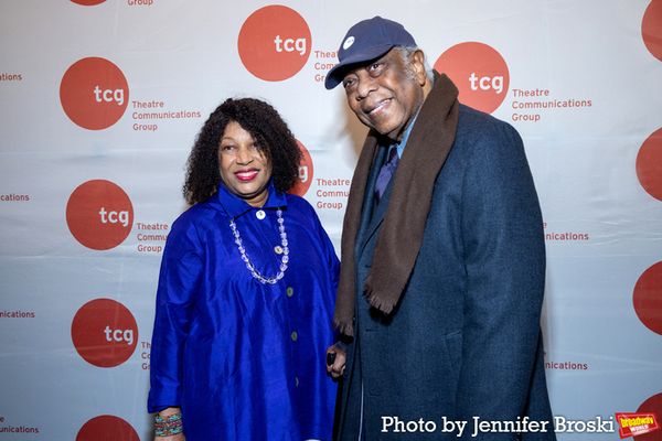 Elizabeth Van Dyke, Woodie King, Jr. Photo