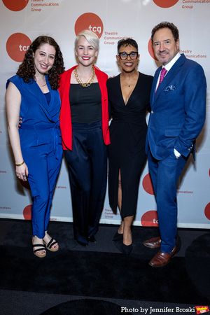 Amy Taylor Rosenblum, Carmel Dean, Schele Williams, Kevin McCollum @ BroadwayWorld Amy Taylor Rosenblum, Carmel Dean, Schele Williams, Kevin McCollum Photo