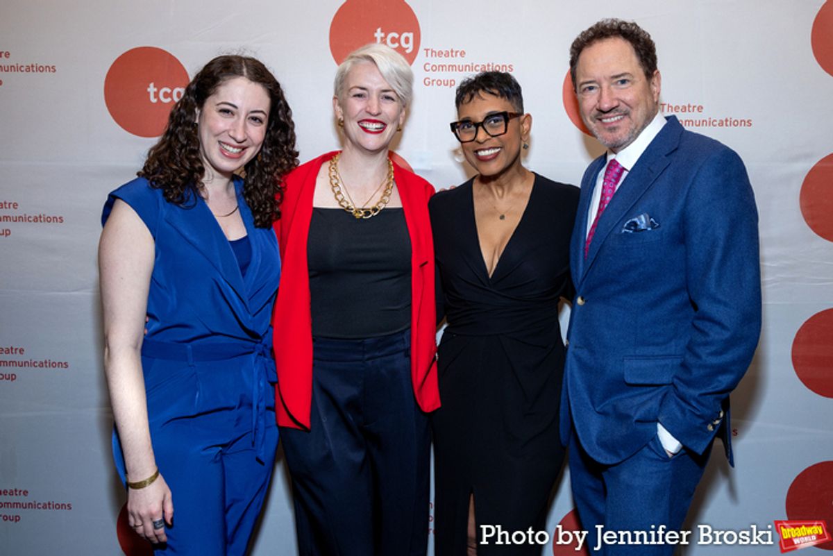 Amy Taylor Rosenblum, Carmel Dean, Schele Williams, Kevin McCollum at 