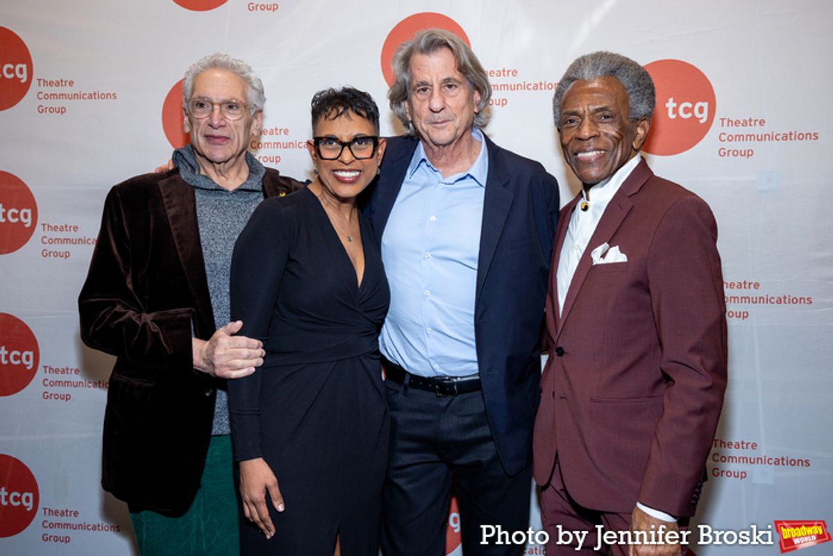 Harvey Fierstein, Schele Williams, David Rockwell, André De Shields at 