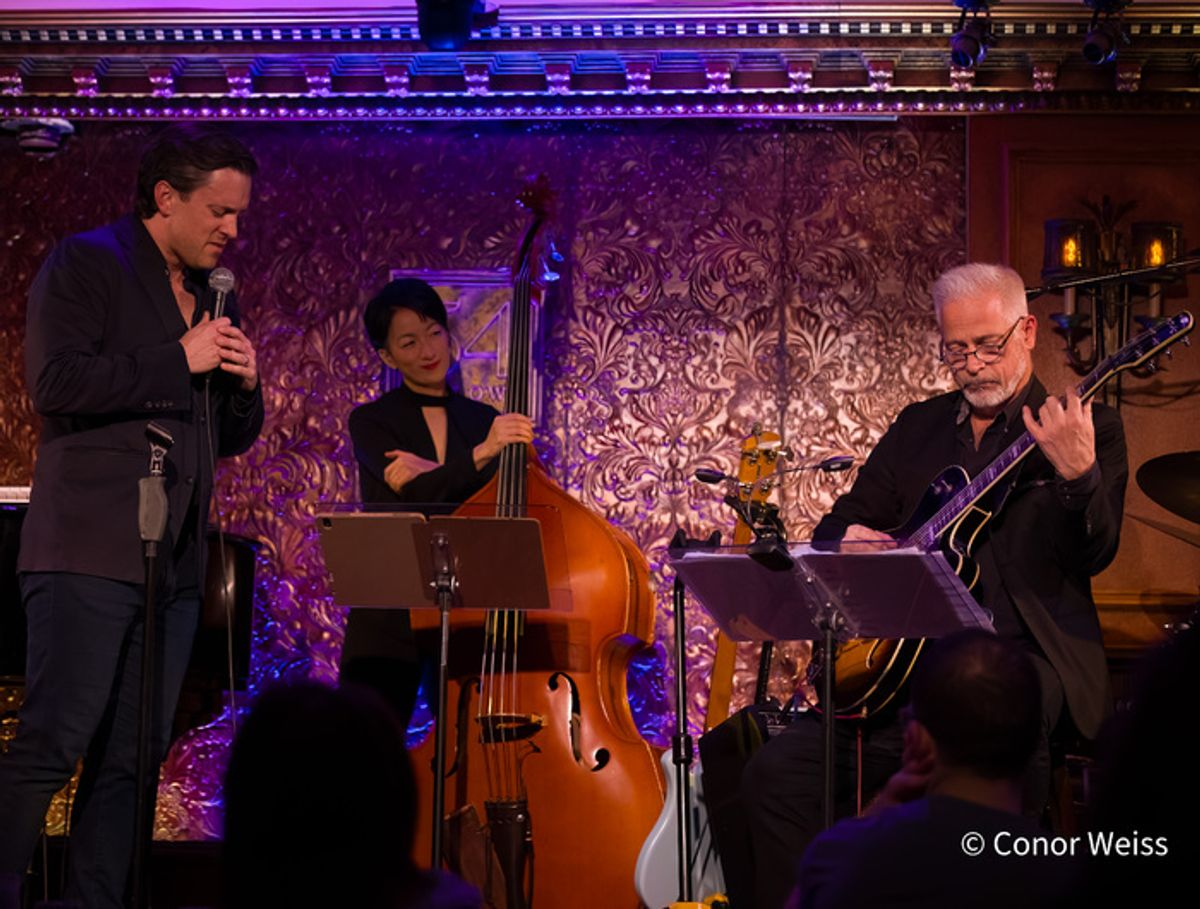 Ben Jones, Yuka Tadano on Bass and Sean Harkness on Guitar. Photo credit: Conor Weiss at 