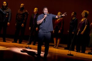 Joshua Henry and Broadway Inspirational Voices @ BroadwayWorld Joshua Henry and Broadway Inspirational Voices Photo