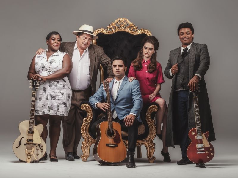 Conceived, Produced, Written and Starring Award-Winning Actor and Singer Beto Sargentelli in the Role of Elvis Presley, THE KING OF ROCK - THE MUSICAL Opens in São Paulo  Image