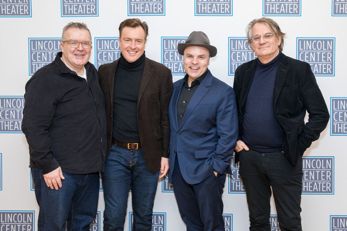 Tom Watson, Toby Stephens, J.T. Rogers and Bartlett Sher at 