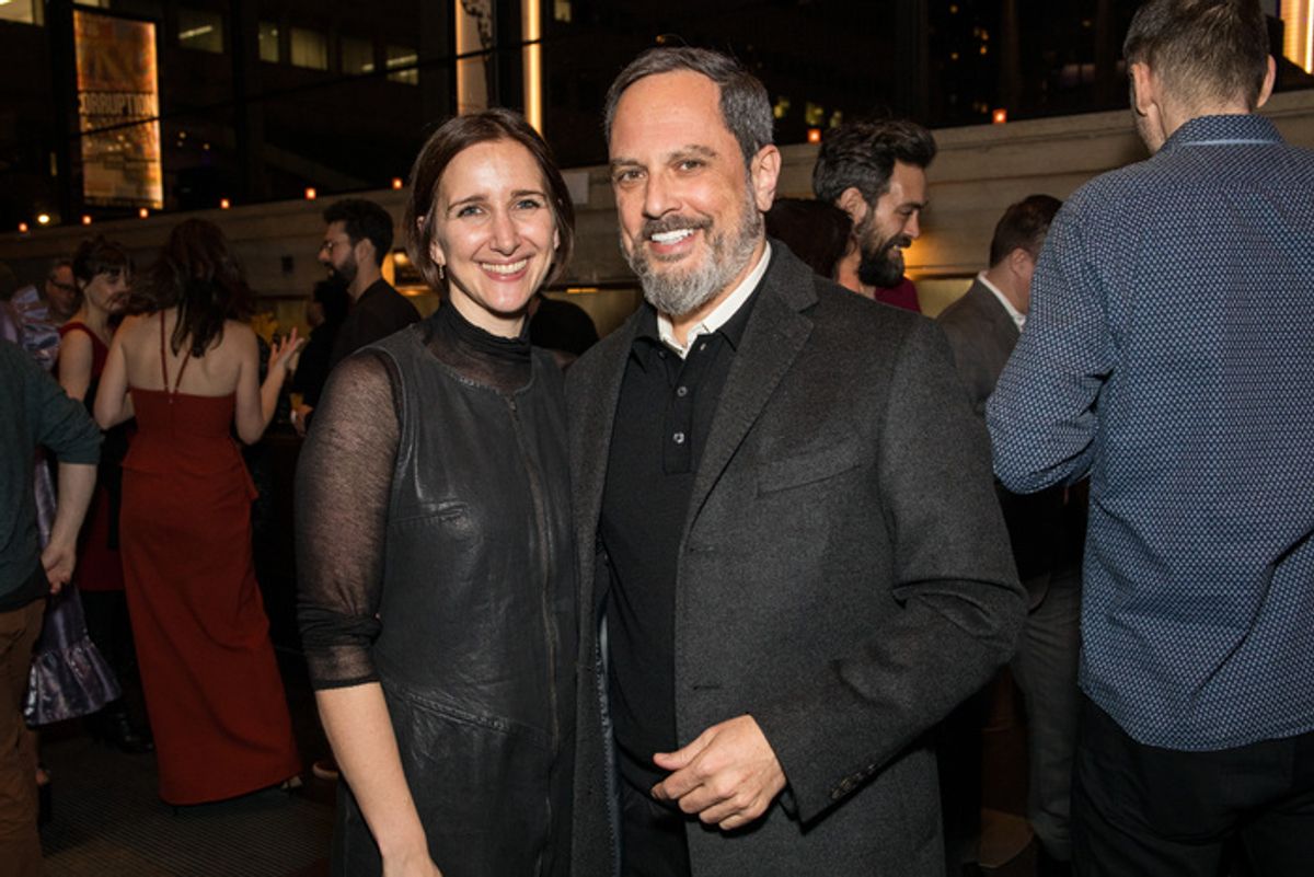 Tyne Rafaeli and Peter Ganim at 