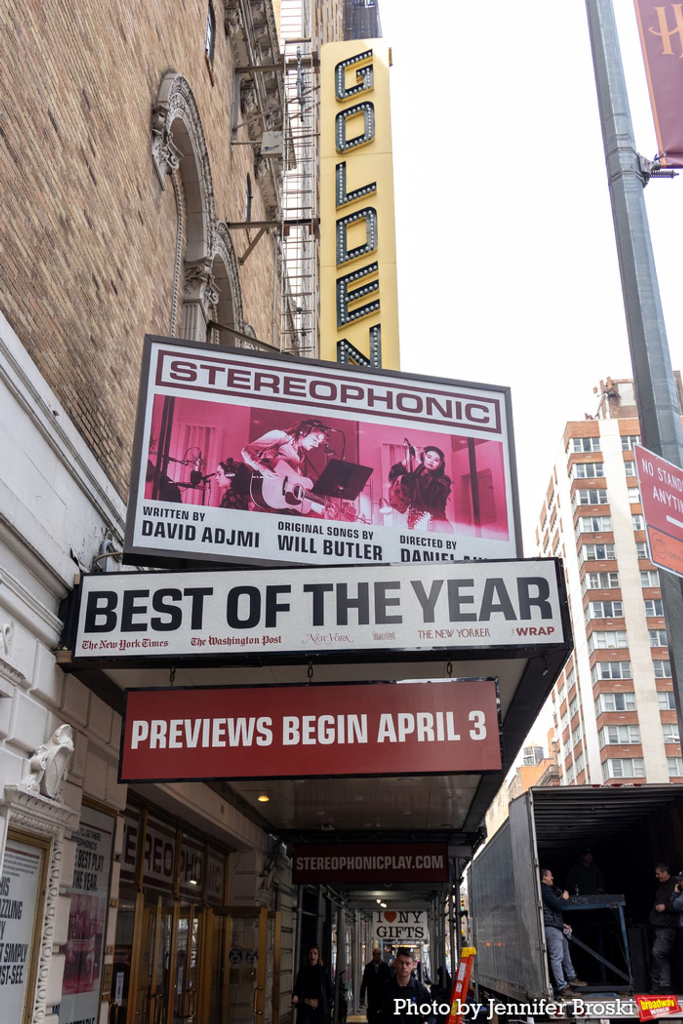 Up on the Marquee: STEREOPHONIC  Image