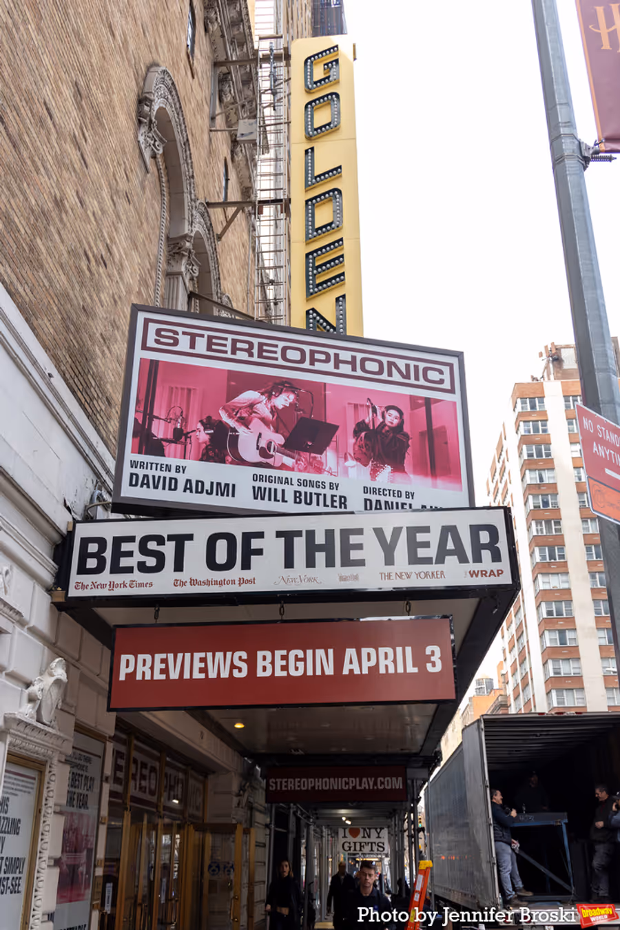 Up on the Marquee: STEREOPHONIC Image
