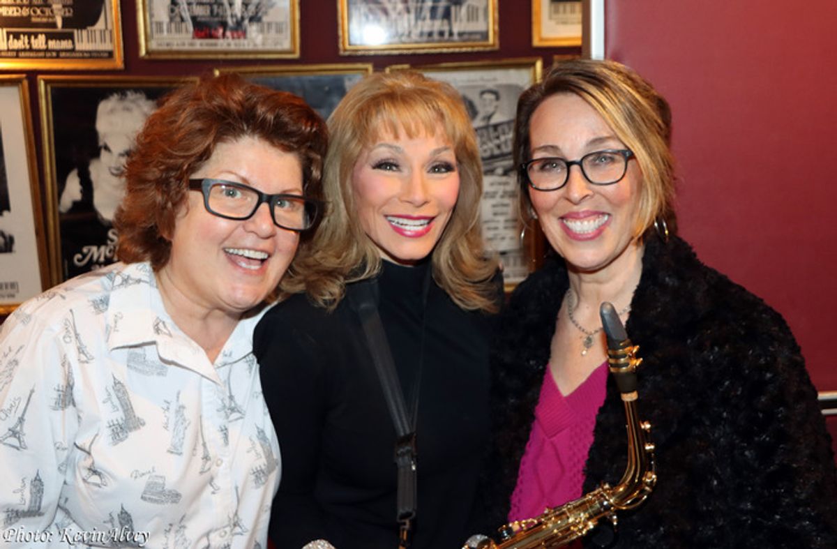 Klea Blackhurst, Susie Clausen, Susie Mosher at 