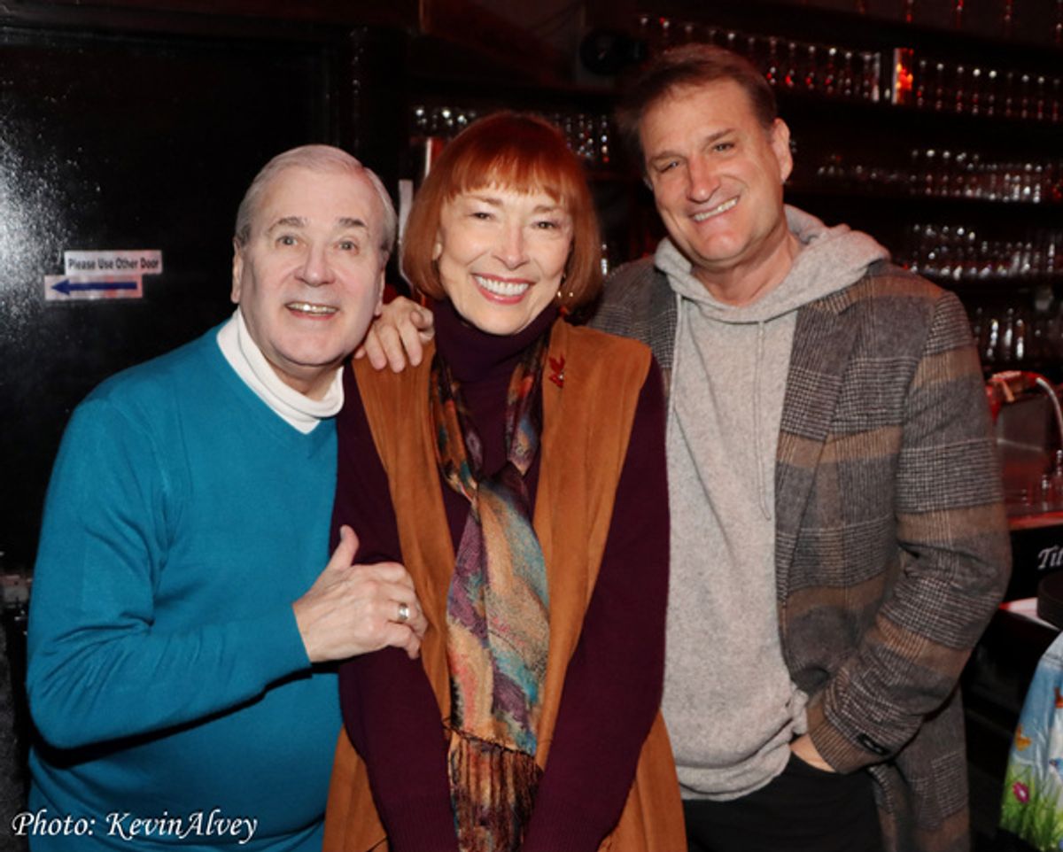 Lee Roy Reams, Karen Akers, Jeff Calhoun at 