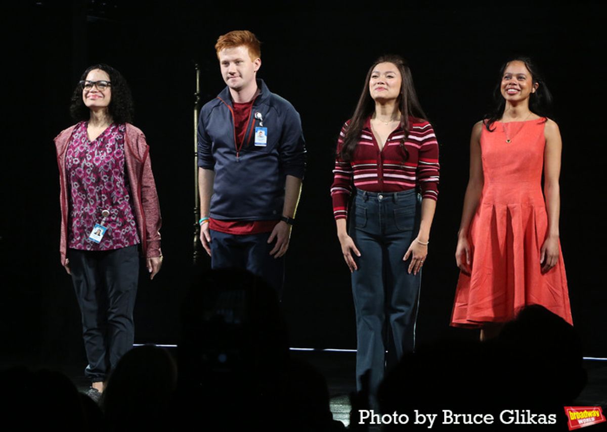 Yassmin Alers, Carson Stewart, Dorcas Leung and Hillary Fisher at 