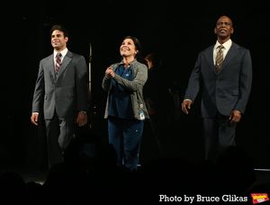 Chase Del Rey, Andrea Burns and Charles E. Wallace Photo