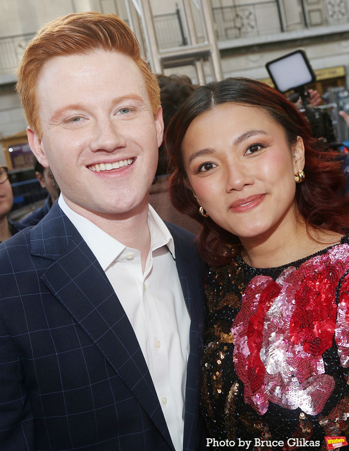 Carson Stewart and Dorcas Leung  at 